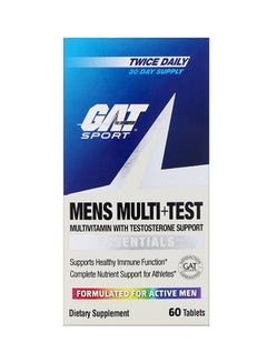 GAT Mens Multi Plus Test - 60 Tablets 