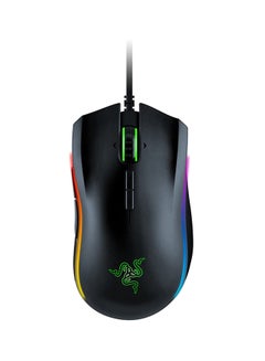 Mamba Elite Optical Sensor Gaming Mouse Black