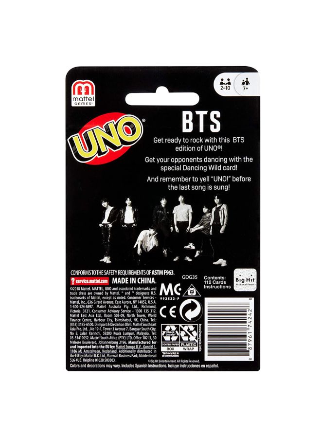 U-NO BTS Theme Card Game - Image 3