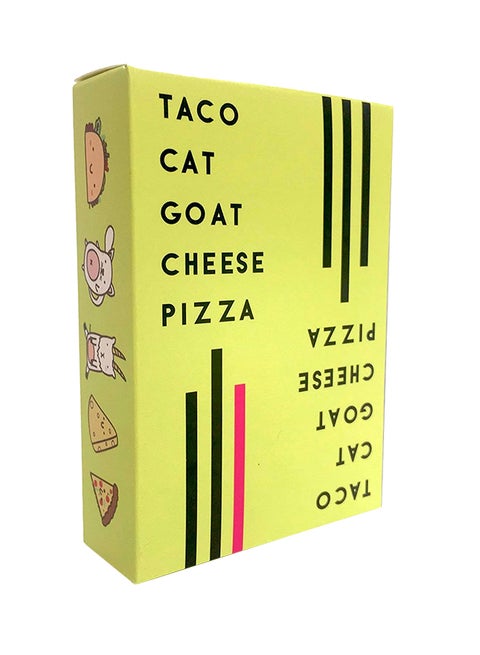 Taco Cat Goat Cheese Pizza Social Card Game