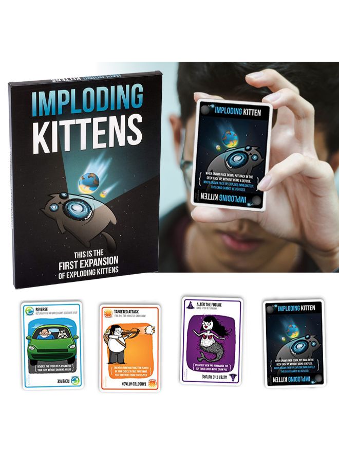 Imploding Kitten Expansion Pack Family Card Game