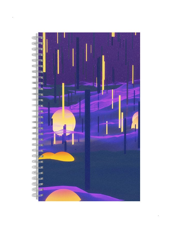 A4 Spiral Notebook Multicolour