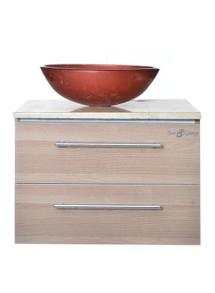 Storage Cabinet With Sink Basin SSG-W-G7785 Multicolor 40x15x40cm