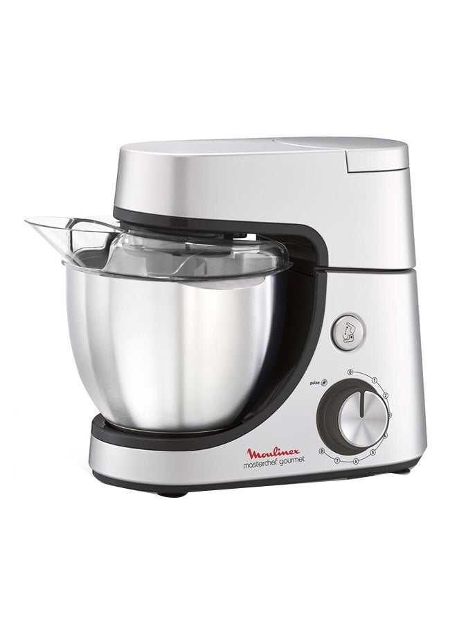 Moulinex - Kitchen Machine | Masterchef Gourmet Kitchen Machine | Silver | Stainless Steel/Plastic | 2 Years Warranty 1100 W QA513D27 Black/Silver - Image 1
