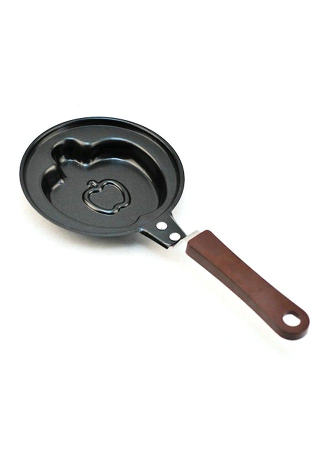 Mini Apple Design Fry Pan Black/Brown 12 x 5cm - v1590140758/N38129840A_1