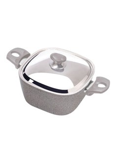 Top Chef Square Stew Pot With Lid Beige 20cm 
