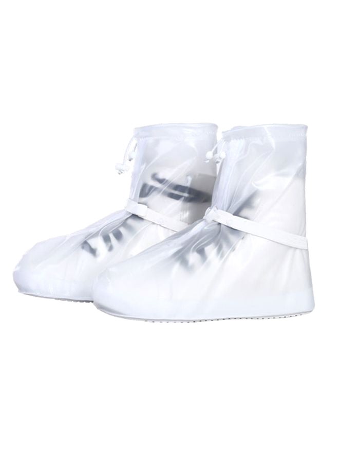 Generic Waterproof Anti-Slip Elastic Strap Shoes Cover Transparent  - Image 1