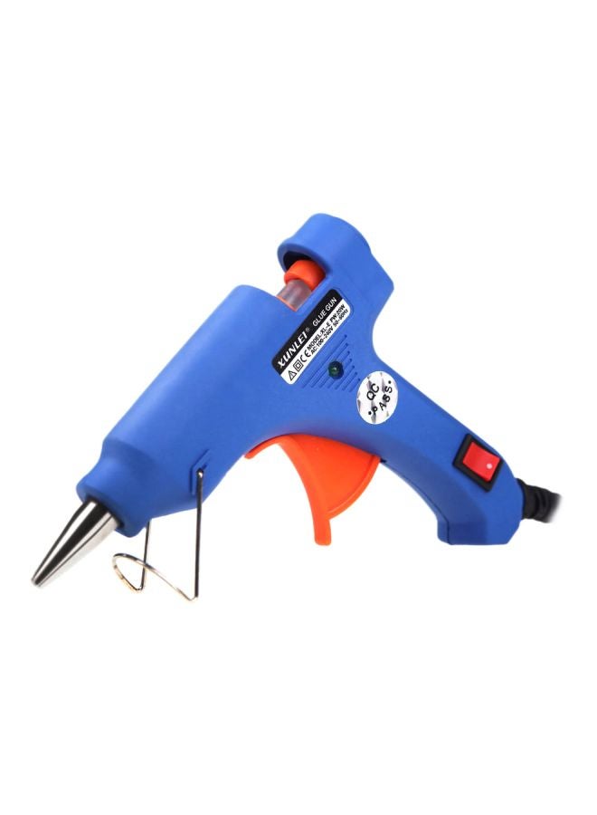 Generic XL-E20 Heater Glue Gun Blue/Orange/Silver 10x0.7x0.7cm  - Image 1