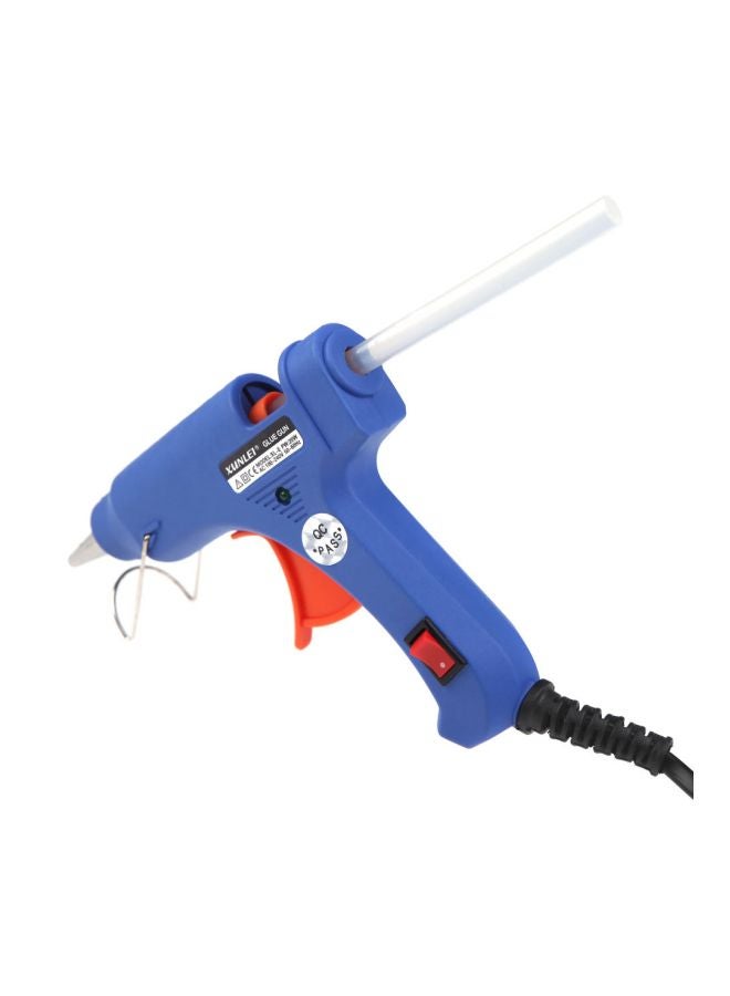 Generic XL-E20 Heater Glue Gun Blue/Orange/Silver 10x0.7x0.7cm  - Image 2