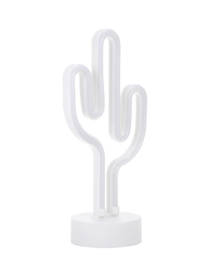 Cactus Shaped Neon LED Light Green 33.0x19.5x4.0cm  - Image 1