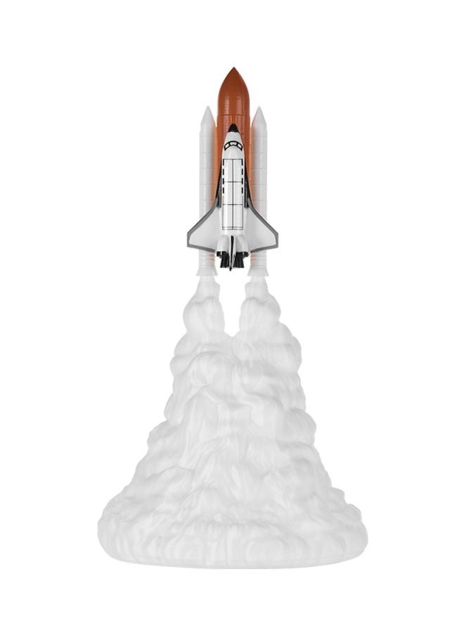 3D Space Shuttle Designed Lamp Set White/Brown/Black - Image 2