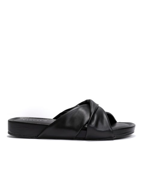 Crossover Strap Slides Black