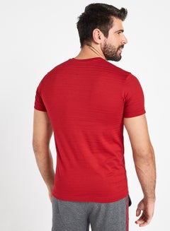 JOCKEY Solid Design Cotton Short Sleeves T-Shirt J.Shanghai Red  - Image 2