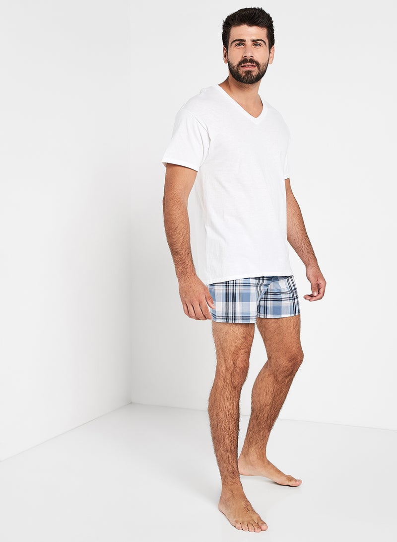Hanes - 3-Piece Cotton Short Sleeves Undershirt White - Image 1