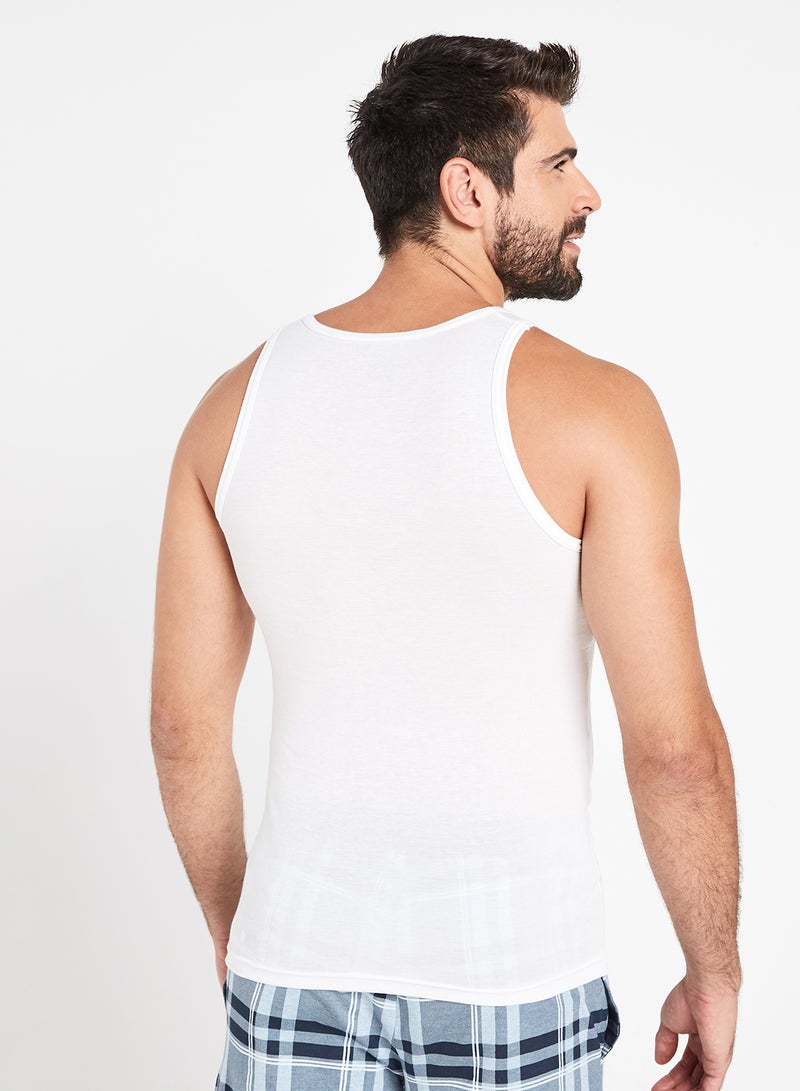 JOCKEY - Ultra Soft Vest White - Image 1