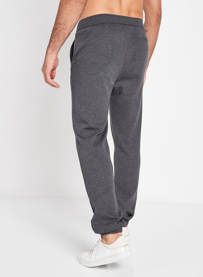 JOCKEY Slim Fit Track Pants Charcoal Melange - Image 4