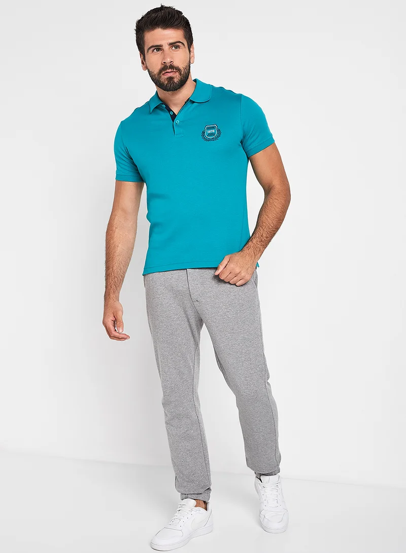 JOCKEY Deep Atlantis Men's Polo Deep Atlantis  | Best Price UAE