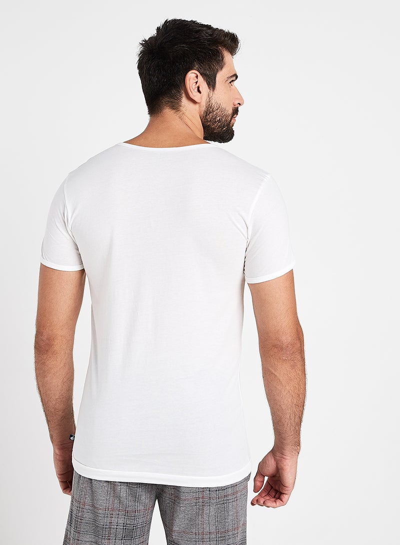 JOCKEY - 2 Pack Cotton Vest White - Image 1