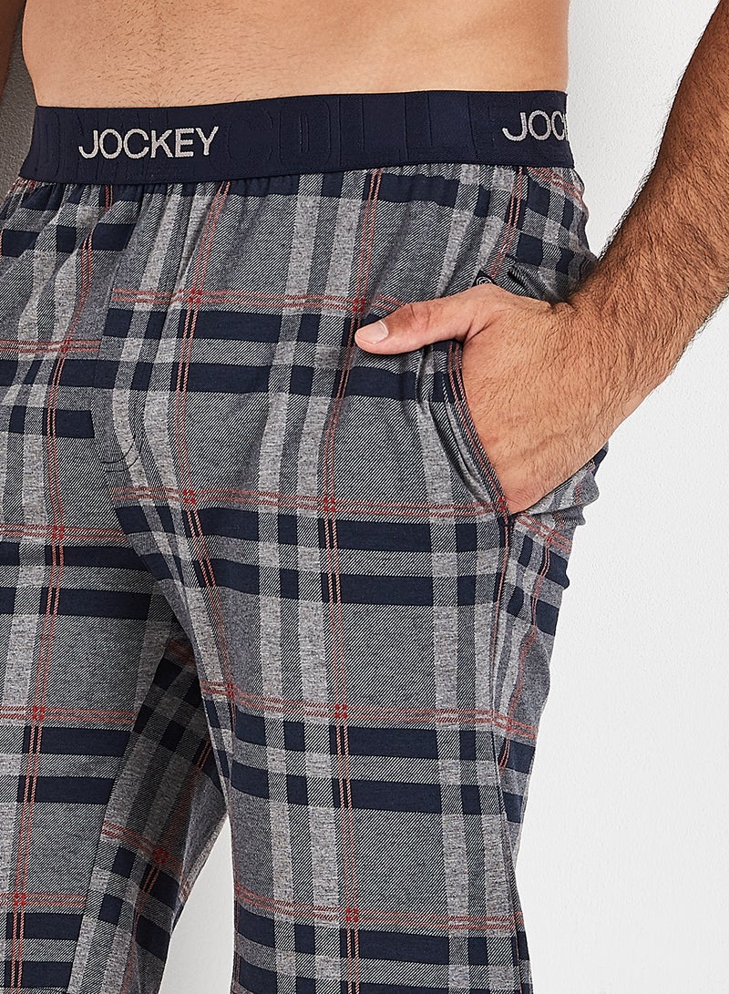 JOCKEY - Check Pattern Cotton Fit Shorts Assorted Color/Print - Image 1
