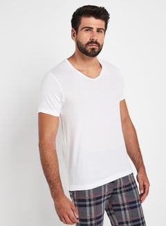 JOCKEY V-Neck Undershirt White  - Image 1