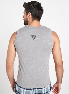 JOCKEY Cotton Vest Grey Melange  - Image 2