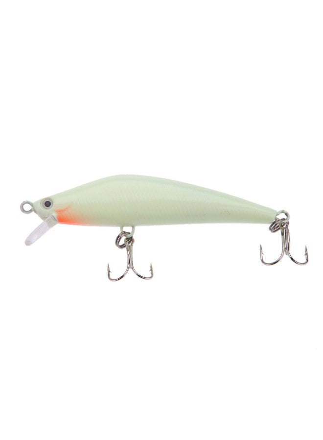 LIXADA - 3D Luminous Triangle Hooks Night Bait Minnow Fishing Lure 8.2cm - Image 1