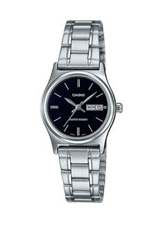 Stainless Steel Analog Watch LTP-V006D-1B2UDF - 25 mm - Silver