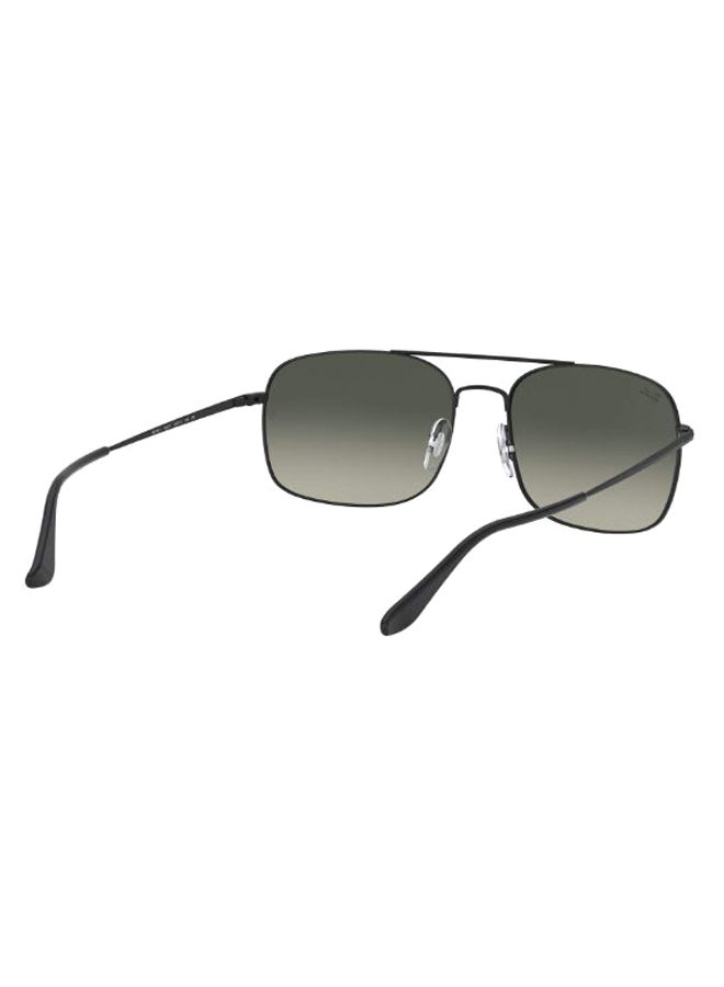 Ray-Ban Classic Square Sunglasses - RB3611 006/71 60 - Lens Size: 60 mm - Black - Image 2