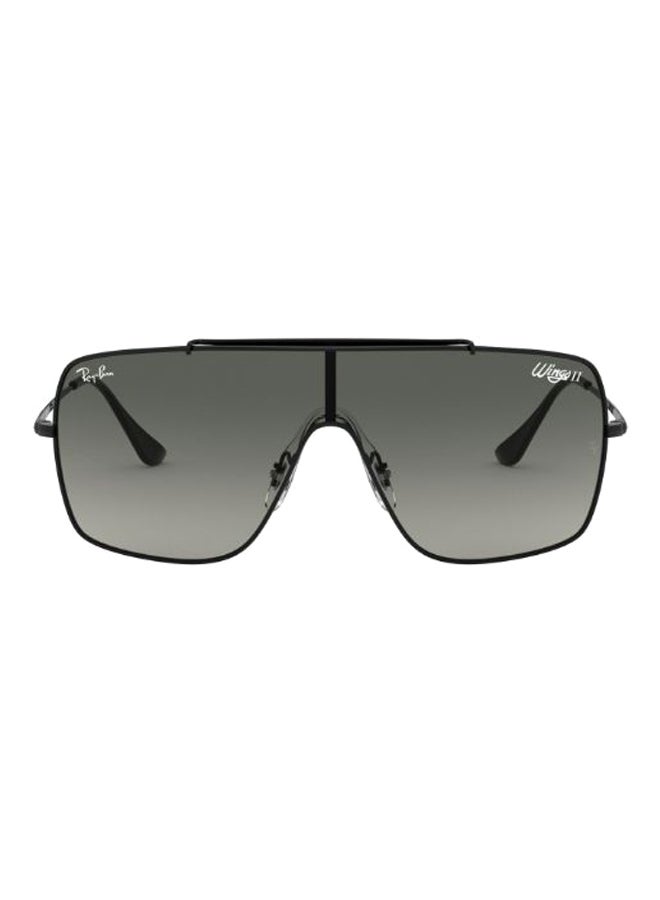 Ray-Ban Men's Classic Browline Sunglasses - RB3697 002/11 35 - Lens Size: 35 mm - Black - Image 1