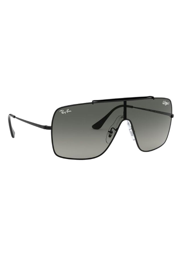 Ray-Ban Men's Classic Browline Sunglasses - RB3697 002/11 35 - Lens Size: 35 mm - Black - Image 2