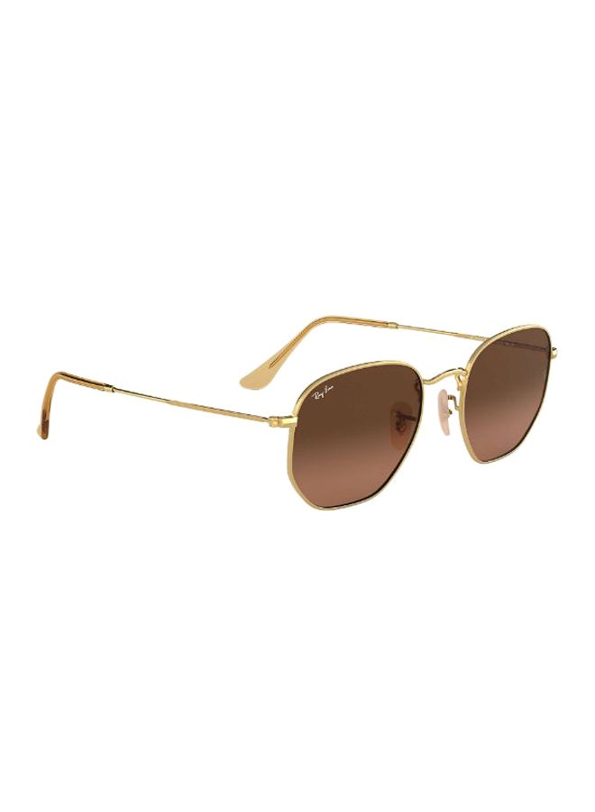 Ray-Ban UV Protection Hexagon Sunglasses - RB3548N 912443 - Lens Size: 51 mm - Gold - Image 2