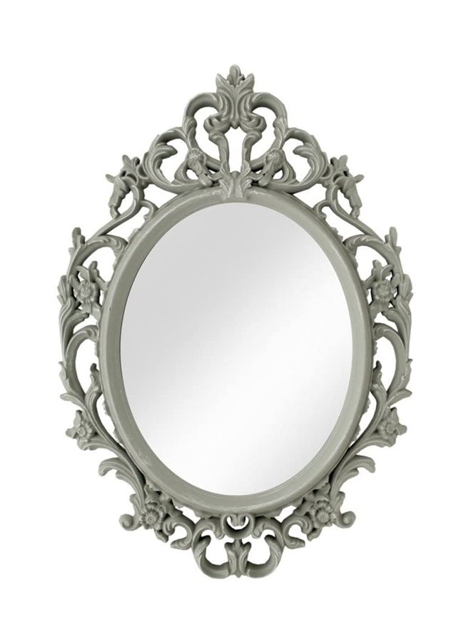 Roman Gifts Elegant Decorative Wall Mounted Mirror Silver 83x58centimeter 