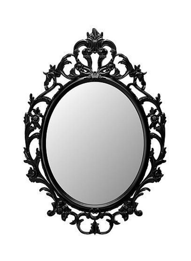 Roman Gifts Elegant Decorative Wall Mounted Mirror Black 83x58centimeter 