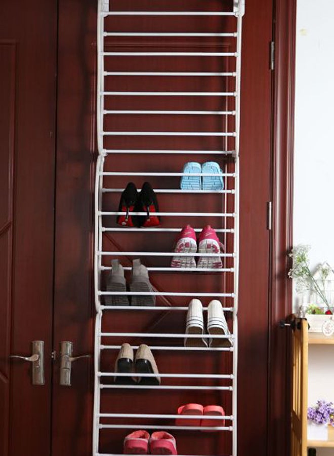 Shoe Organizer Rack White 64cm - Image 2