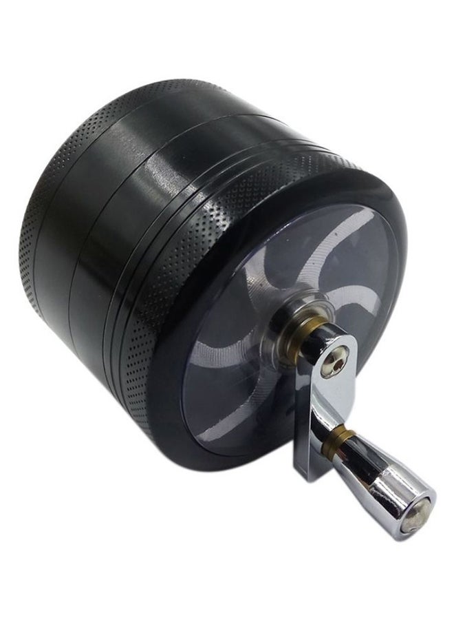 4-Layered Herb Grinder Black 55mm 