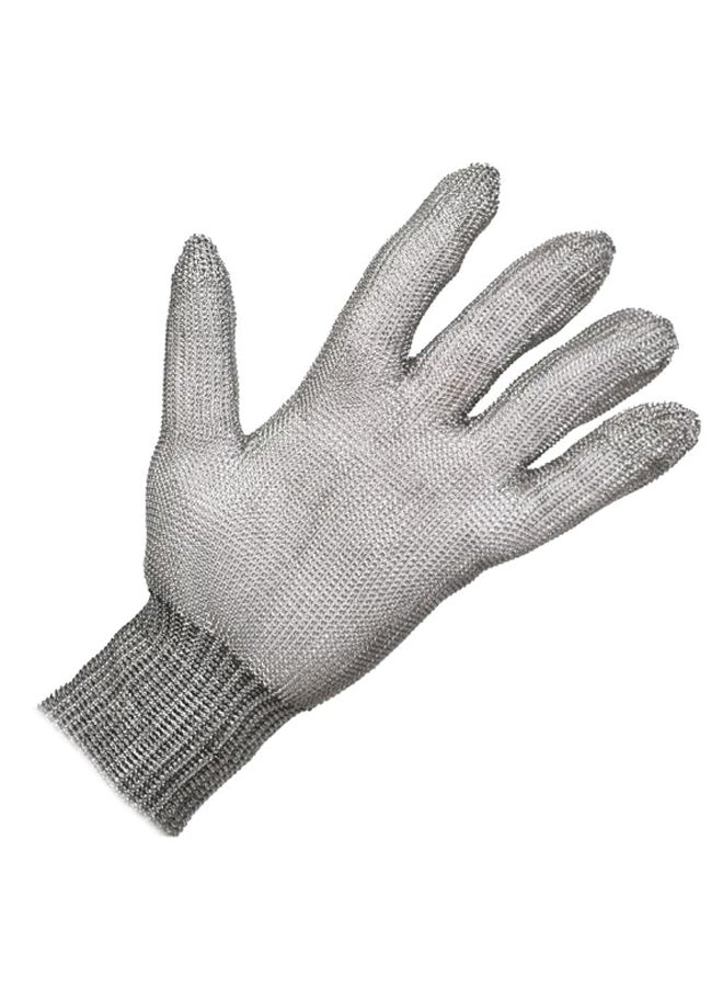 Protective Safety Cut Stab Resistant Glove Silver 37 x 9centimeter - Image 1