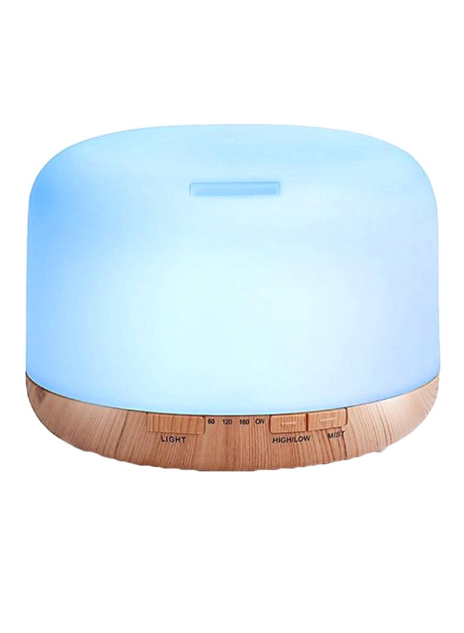 Ultrasonic Air Humidifier Blue/Brown 18cm 