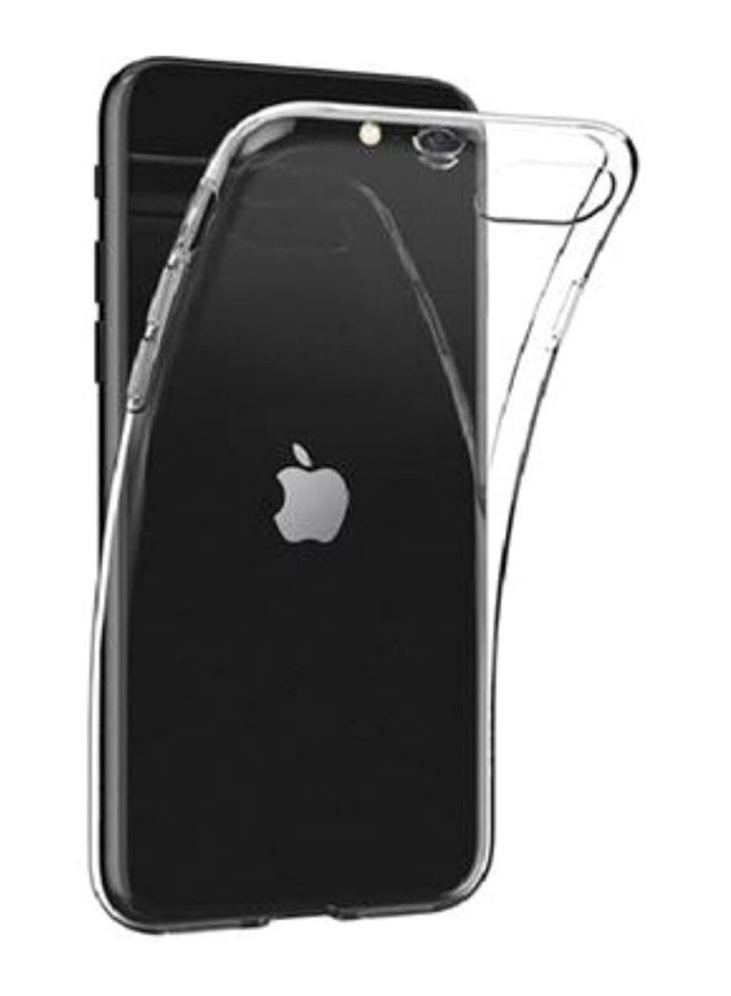 سبايجن غطاء حماية لهاتف أبل آيفون SE شفاف - Image 2
