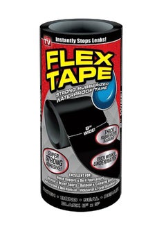 Strong Rubberized Waterproof Flex Tape Black 20centimeter