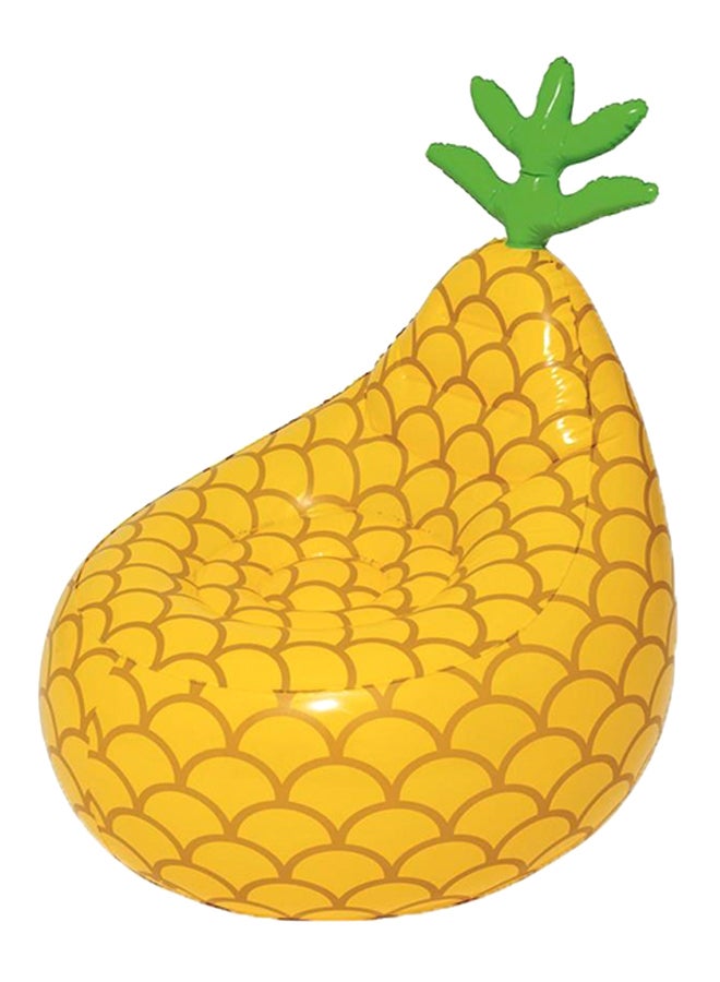 Bestway Inflatable Pineapple Shape Bean Bag Yellow/Brown/Green 