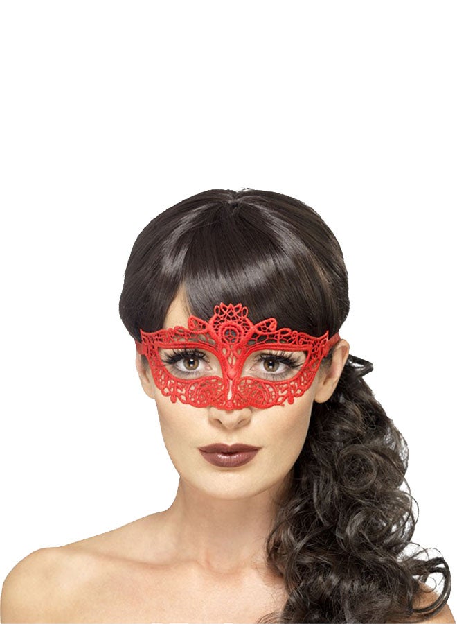 سميفيز قناع للعين مخرم ومطرز بالدانتيل