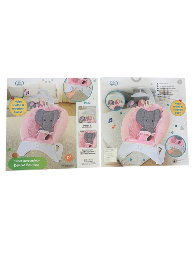 AMLA Portable Musical Baby Rocker - Image 2