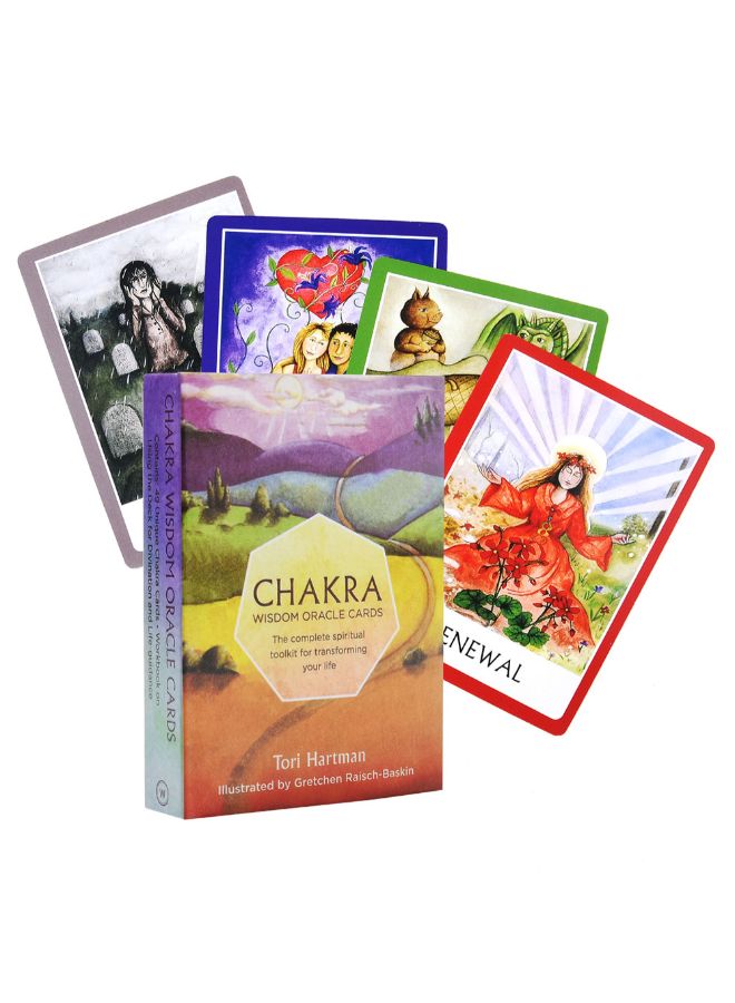 Generic - Chakra Wisdom Oracle Card Game - Image 1