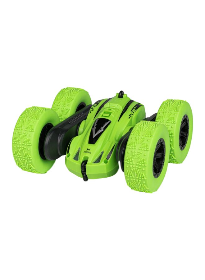 null - Double Sided Rotating RC Stunt Toy Car - Image 1