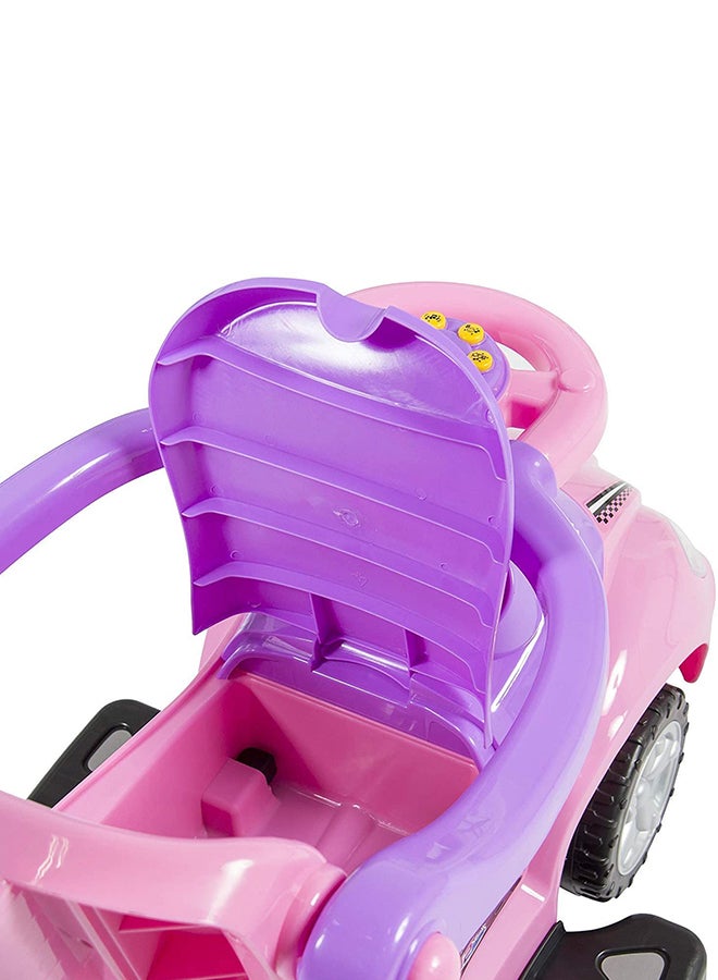 Cool Baby 3-In-1 Baby Push Ride On Car With Handle And Music Horn - Image 4
