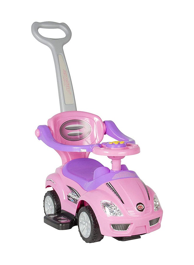 Cool Baby 3-In-1 Baby Push Ride On Car With Handle And Music Horn 62 x 30cm - Image 1