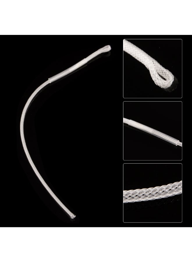 Generic 10-Piece Nylon Braided Loop Connector Fishing Line With Loop End  - Image 2