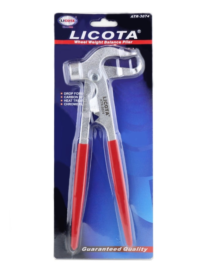 LICOTA Wheel Whight Plier Red/Silver 12 x 29 x 3cm - Image 3