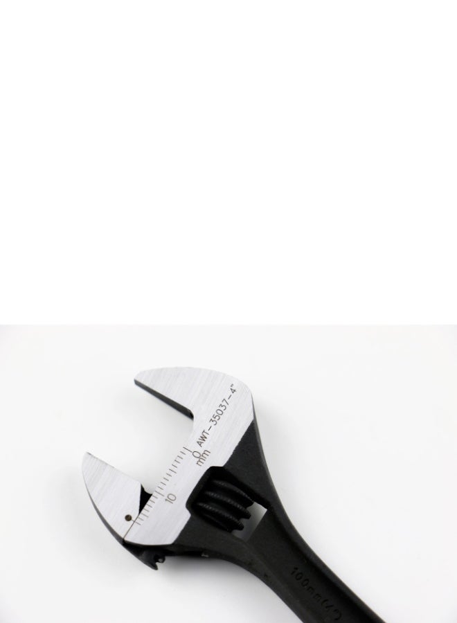 LICOTA Adjustable Wrench Black/Silver 4inch - Image 2