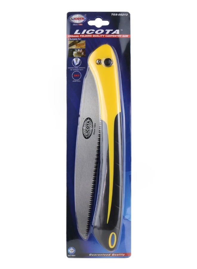 ليكوتا منشار كارب قابل للطي أصفر/ أسود/ فضي 250مم - Image 2